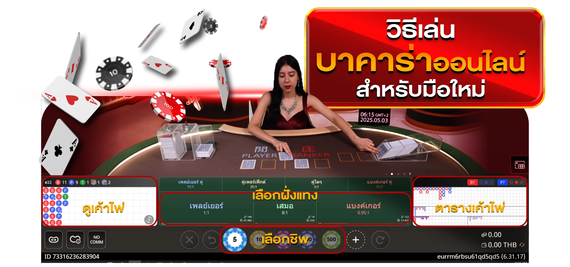 lucabet_บทความ_วิธีเล่นบาคาร่าออนไลน์สำหรับมือใหม่